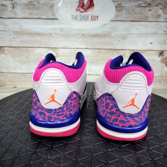 Jordan Kids Sneakers Pink and Blue - Picture 5 of 10